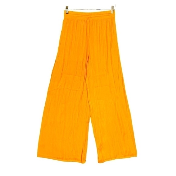 Joie Wide Leg Silky Pants. Tangerine. NWT Small - Picture 8 of 9